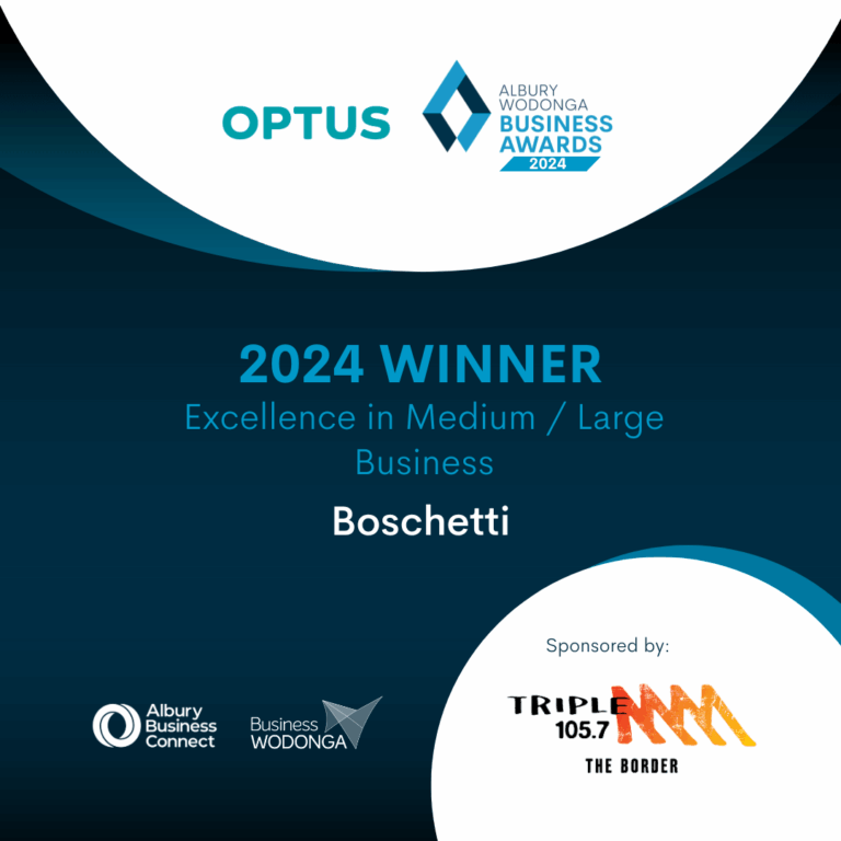 Excellence in Medium / Large Business - Boschetti
