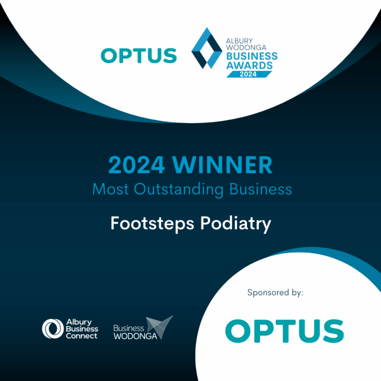 Most Outstanding Business - Footsteps Podiatry