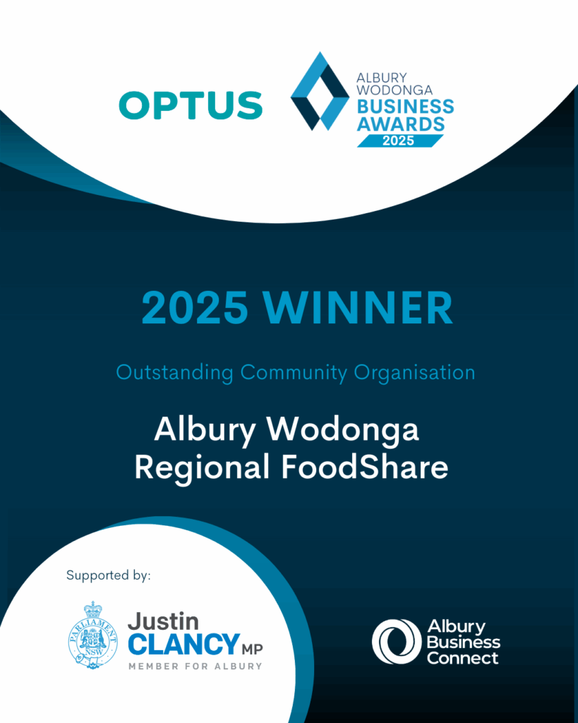 Outstanding Community Organisation - Albury Wodonga Regional FoodShare