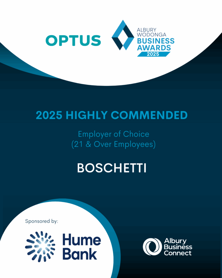 Employer of Choice (21 & Over Employees) - BOSCHETTI