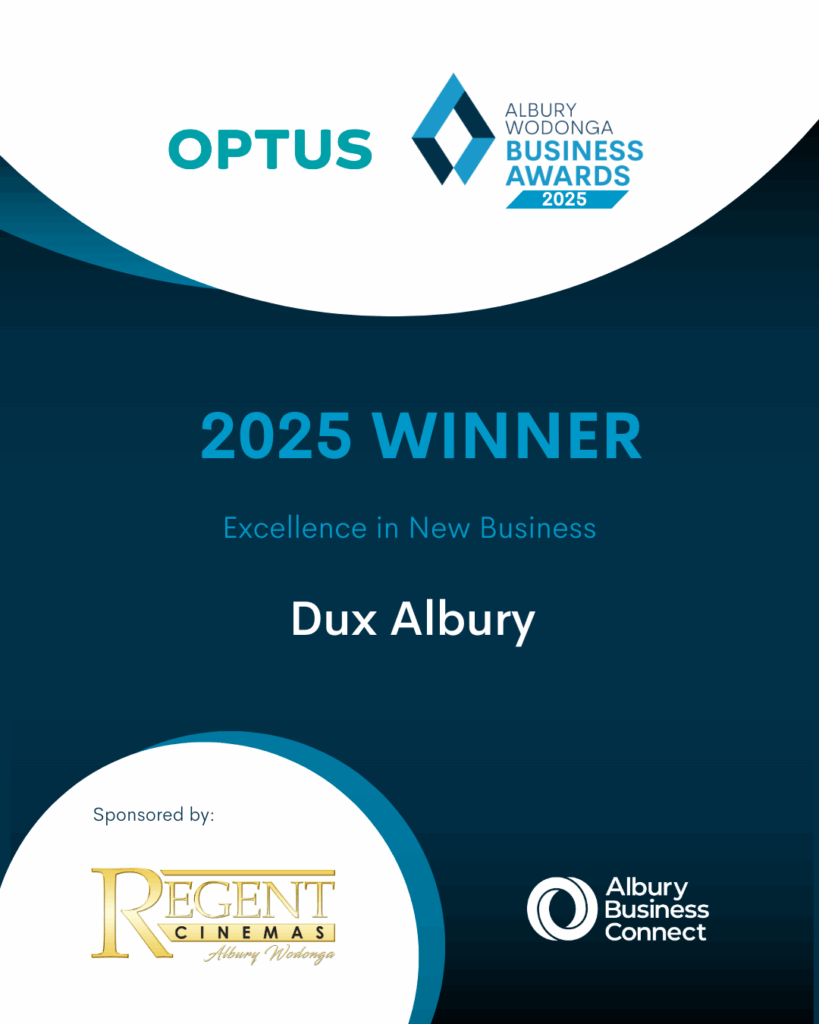 Excellence in New Business - Dux Albury