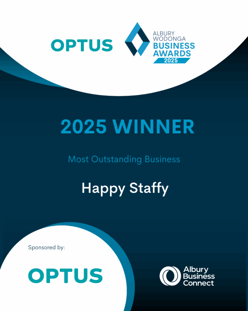 Most Outstanding Business - Happy Staffy