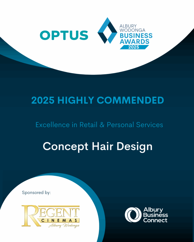 Excellence in Retail & Personal Services - Concept Hair Design