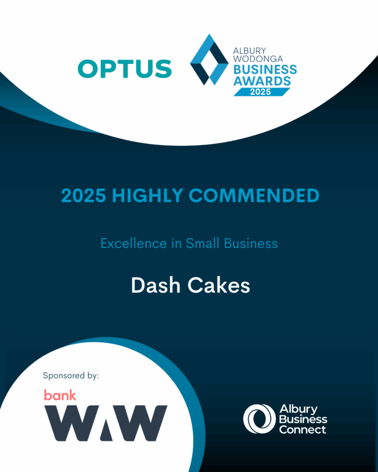 Excellence in Small Business - Dash Cakes