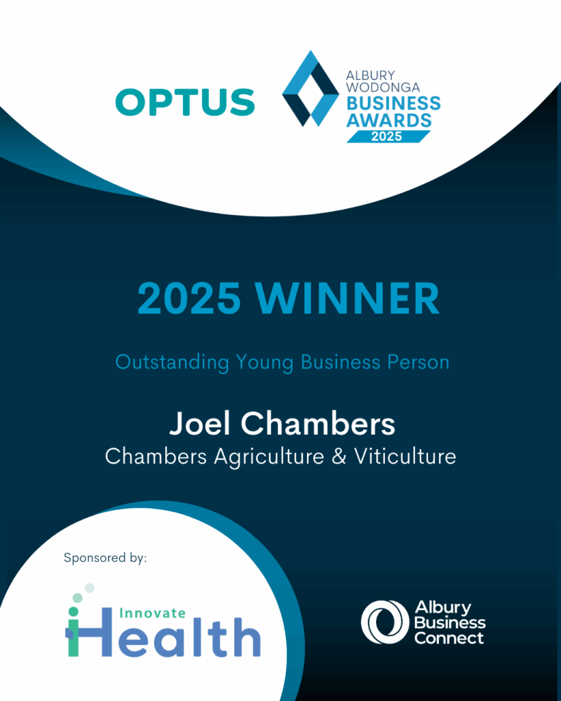 Outstanding Young Business Person - Joel Chambers